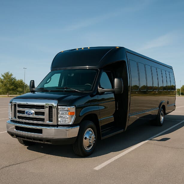 Charter Bus Rental Tacoma 18 Passenger Minibus