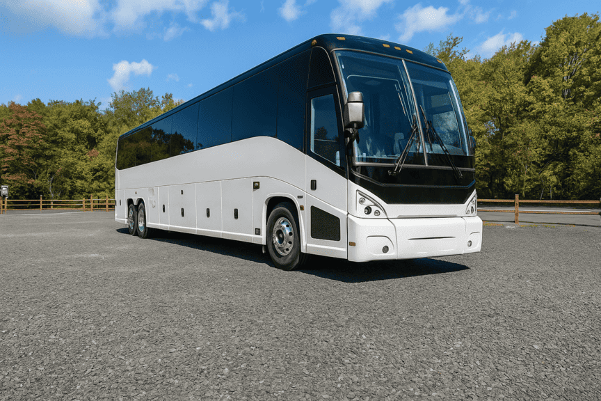 picture of Charter Bus Rental Tacoma coach bus